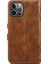 Sutenı Apple iPhone 13 Pro Max Için 234 Serisi Tpu + Pu Deri Standlı Telefon Kılıfı - Kahverengi (Yurt Dışından) 5