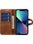 Sutenı Apple iPhone 13 Pro Için 234 Serisi Tpu + Pu Deri Standlı Telefon Kılıfı - Kahverengi (Yurt Dışından) 3
