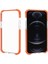 Apple iPhone 13 Için Akrilik Dört Köşe Korumalı Darbeye Dayanıklı Telefon Kılıfı - Turuncu (Yurt Dışından) 1