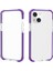 Apple iPhone 13 Için Akrilik Dört Köşe Korumalı Darbeye Dayanıklı Telefon Kılıfı - Mor (Yurt Dışından) 5