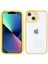 Apple iPhone 13 Için Pc + Tpu Düşmeye Dayanıklı Koruyucu Telefon Kılıfı - Sarı (Yurt Dışından) 1