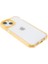 Apple iPhone 13 Için Pc + Tpu Düşmeye Dayanıklı Koruyucu Telefon Kılıfı - Sarı (Yurt Dışından) 4