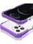 Apple iPhone 13 Pro Için Akrilik Dört Köşe Korumalı Darbeye Dayanıklı Telefon Kılıfı - Mor (Yurt Dışından) 5