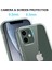Apple iPhone 12 Mini Için Temperli Cam Ekran Koruyuculu Tpu Telefon Kılıfı - Şeffaf (Yurt Dışından) 4