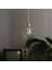 17 Cm Pirinç Cam Avize, 220 V E27 / 26 Ampul Olmadan Restoran Bar Başucu Işık Japon Retro Giriş Balkon Işık (Yurt Dışından) 3