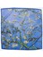 Kadın Mavi Fular Bandana Van Gogh Almond Blossoms 4