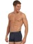 Bel Lastiği Baskılı 3'lü Kısa Paça Boxer 80263 1