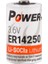 1/2AA ER14250 3.6 V Li-Socı2 Lityum Pil 1