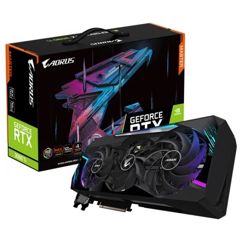 Gigabyte Nvıdıa Geforce Rtx 3080 Ti Aorus Master GV-N308TAORUS M-12GD 12 GB GDDR6X 384 Bit Ekran Kartı