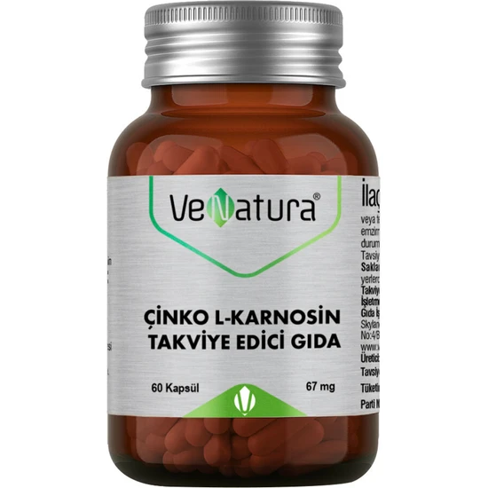 Venatura Çinko L-Karnosin