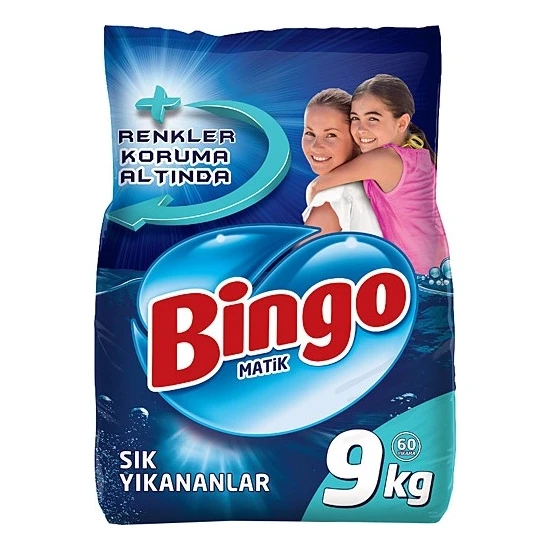 Sinerji Shop Bingo Çamaşır Deterjanı 9 kg