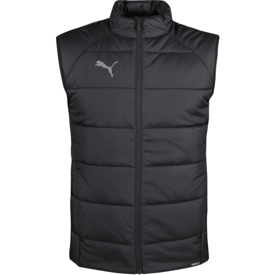 Puma Teamliga Vest Jacket Erkek Günlük Yelek 65796803 Siyah