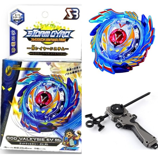 Beyblade B73 Burst God VALKYRIE.6V.RB Metal Atıcı Fırlatıcı Fiyatı