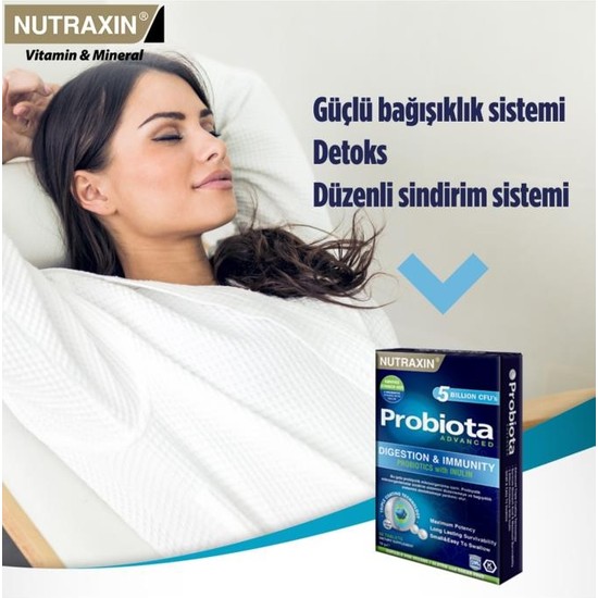 Nutraxin Probiota Advanced 60 Tablet Sindirim Sistemi ve Fiyatı