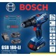 Bosch Gsb 180-LI 18V 2AH Darbeli Akülü Vidalama Şarjlı Matkap + 103 Parça Matkap Ucu Seti Vidalama Ucu Seti