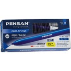Pensan 3003 Keçeli Kalem Mavi 10'lu Paket
