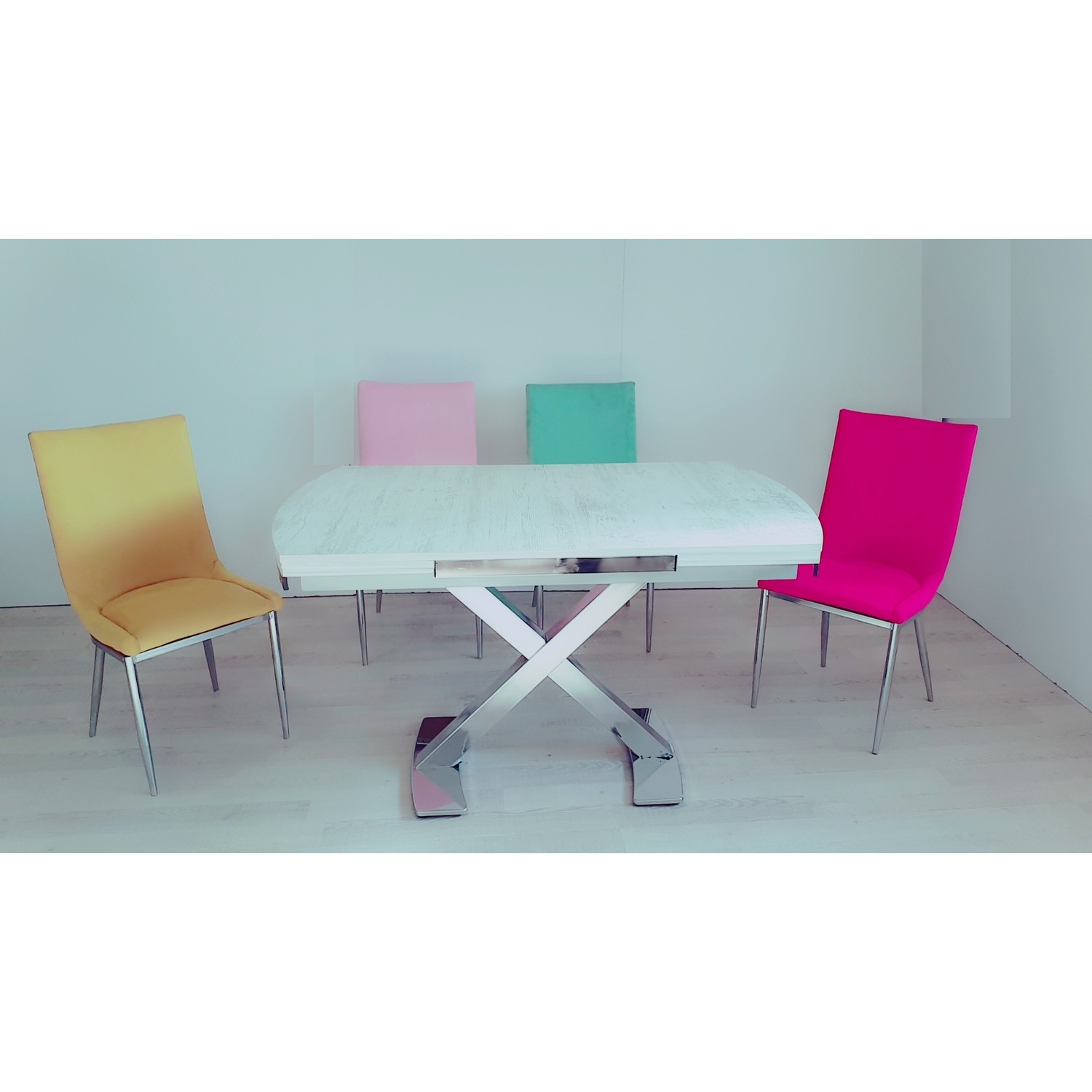 Masa Sandalye Takımı Vavien X Masa Takım Renkli Fiyatı