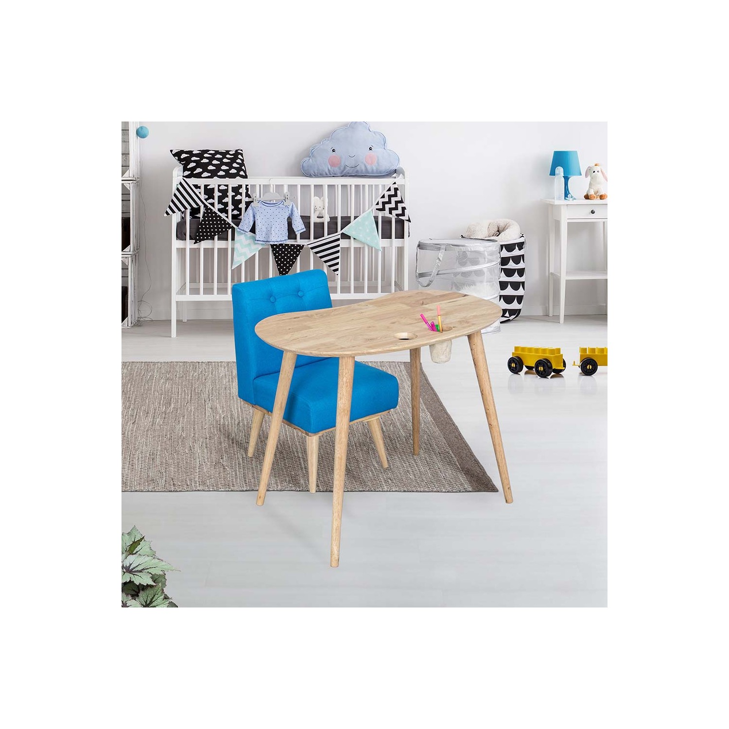 Cute Çocuk Çalışma Masa Sandalye Seti Fiyatı Taksit