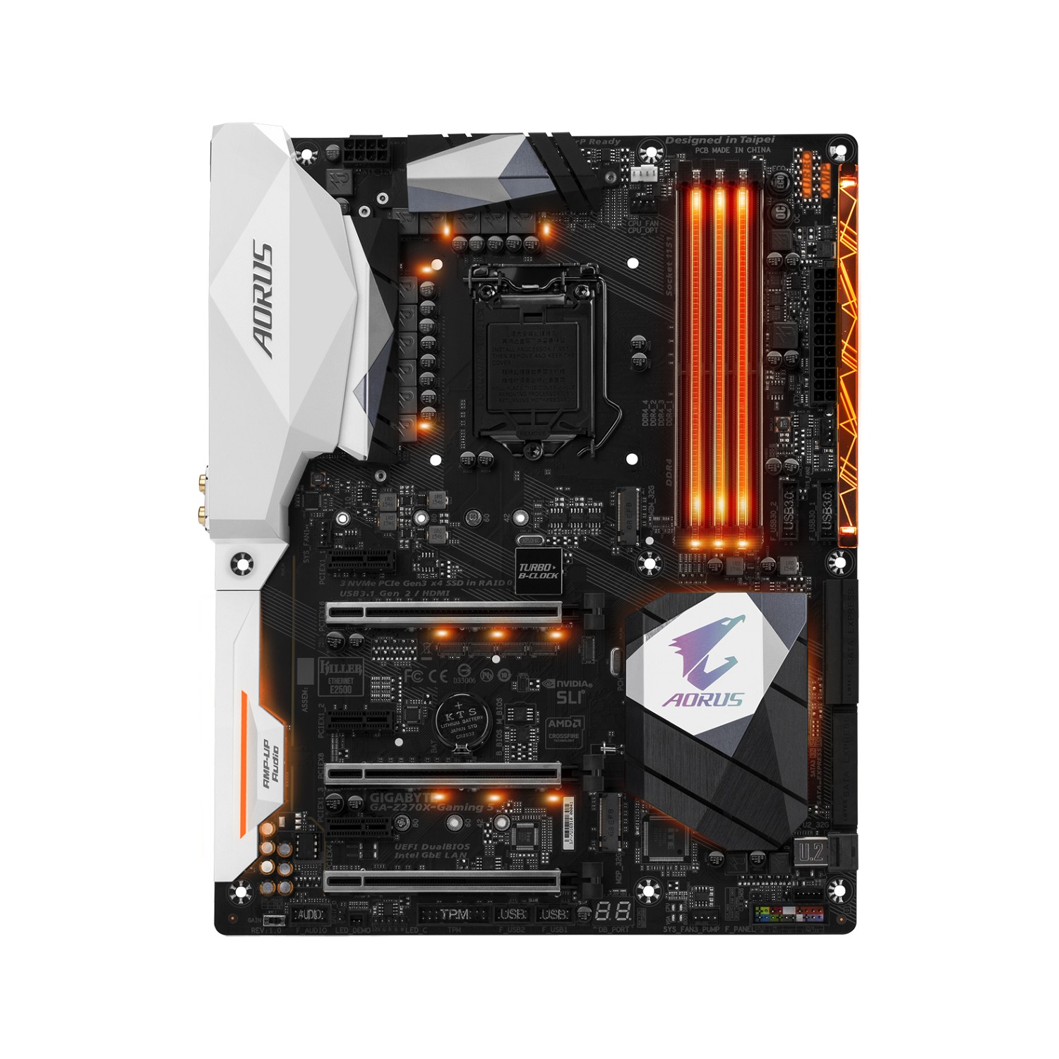 Gigabyte Aorus Z270XGaming 5 Intel Z270 3466MHz(OC) DDR4 Fiyatı