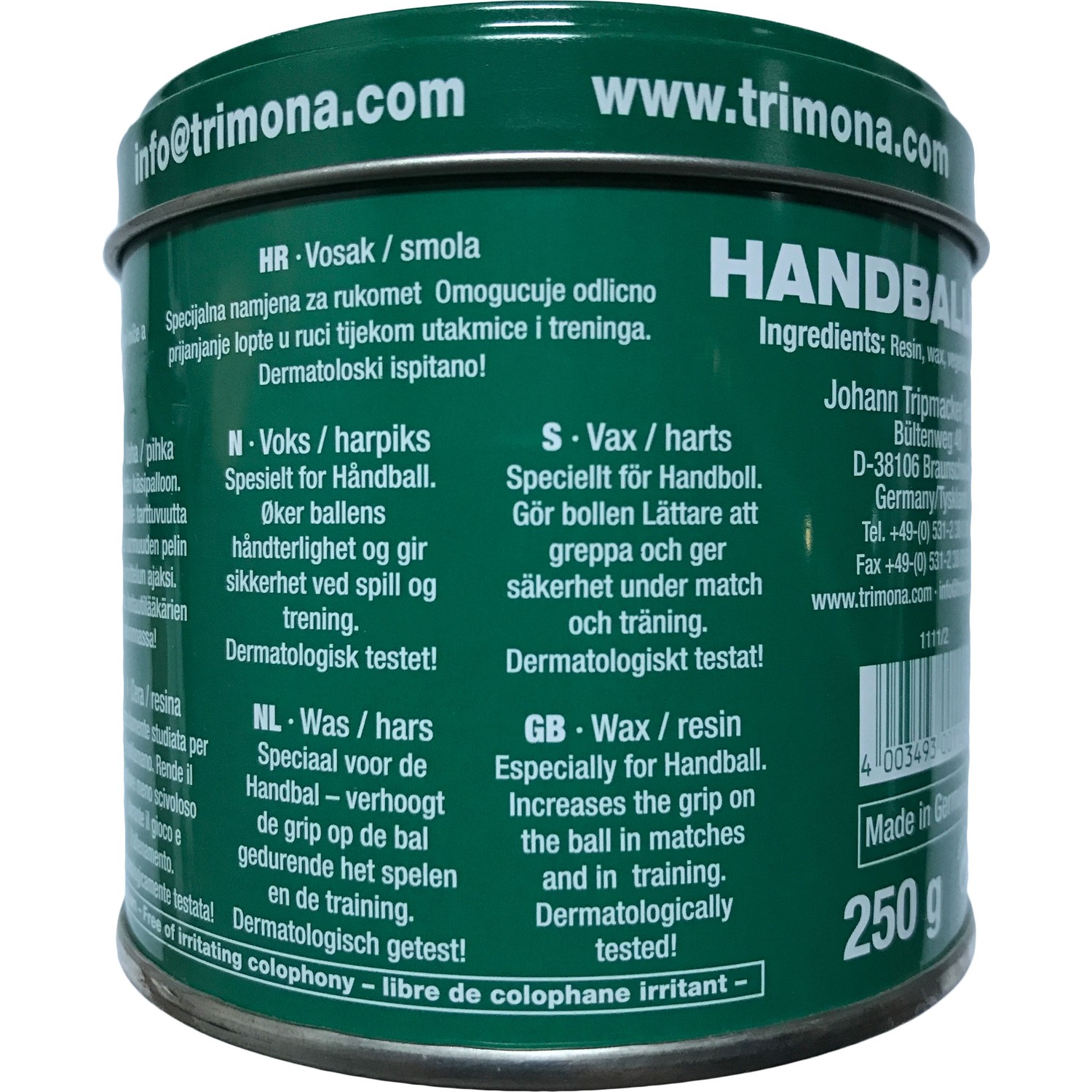 Trimona résine Handballwax - 250 g 