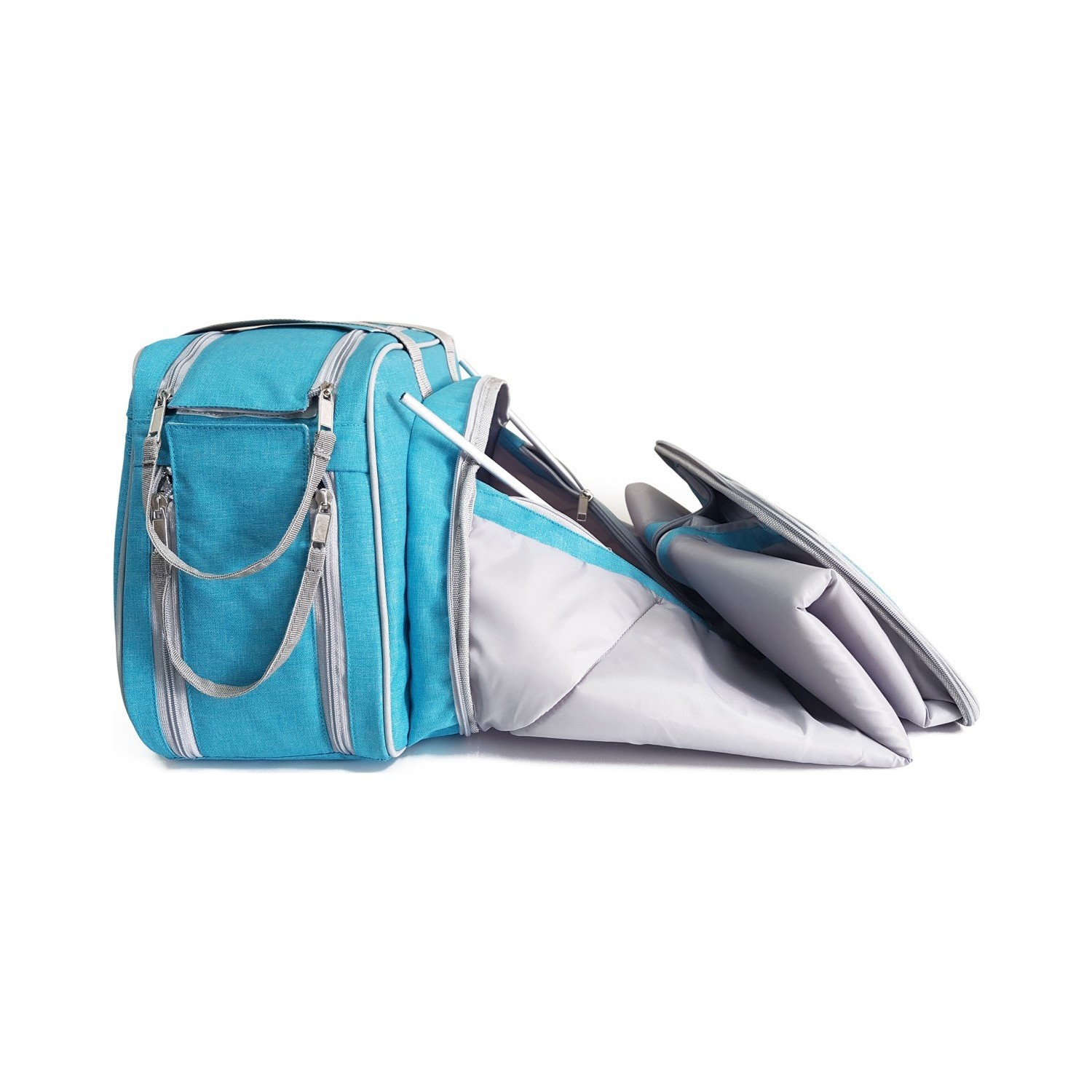 Weego Owl Çok Amaçlı Yataklı Bebek Çantası Turkuaz Fiyatı