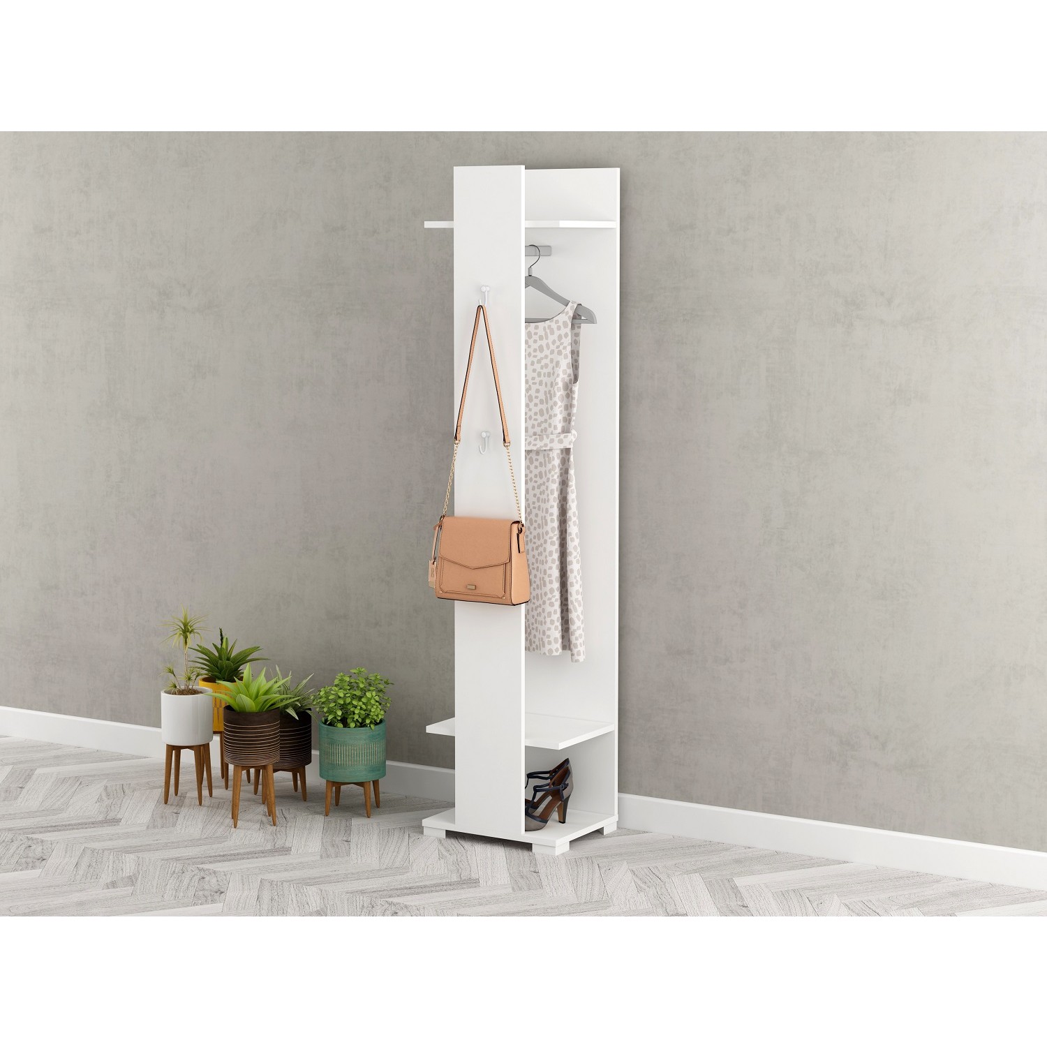 Sanal Mobilya Botta Portmanto Askılık ( Parlak Beyaz ) Fiyatı Sanal Mobilya Botta Portmanto Askılık ( Parlak Beyaz ) Fiyatı