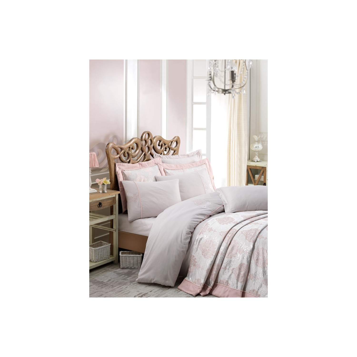 Cotton Box Platinum Nevresim Takımı+Yatak Örtüsü Luna Fiyatı