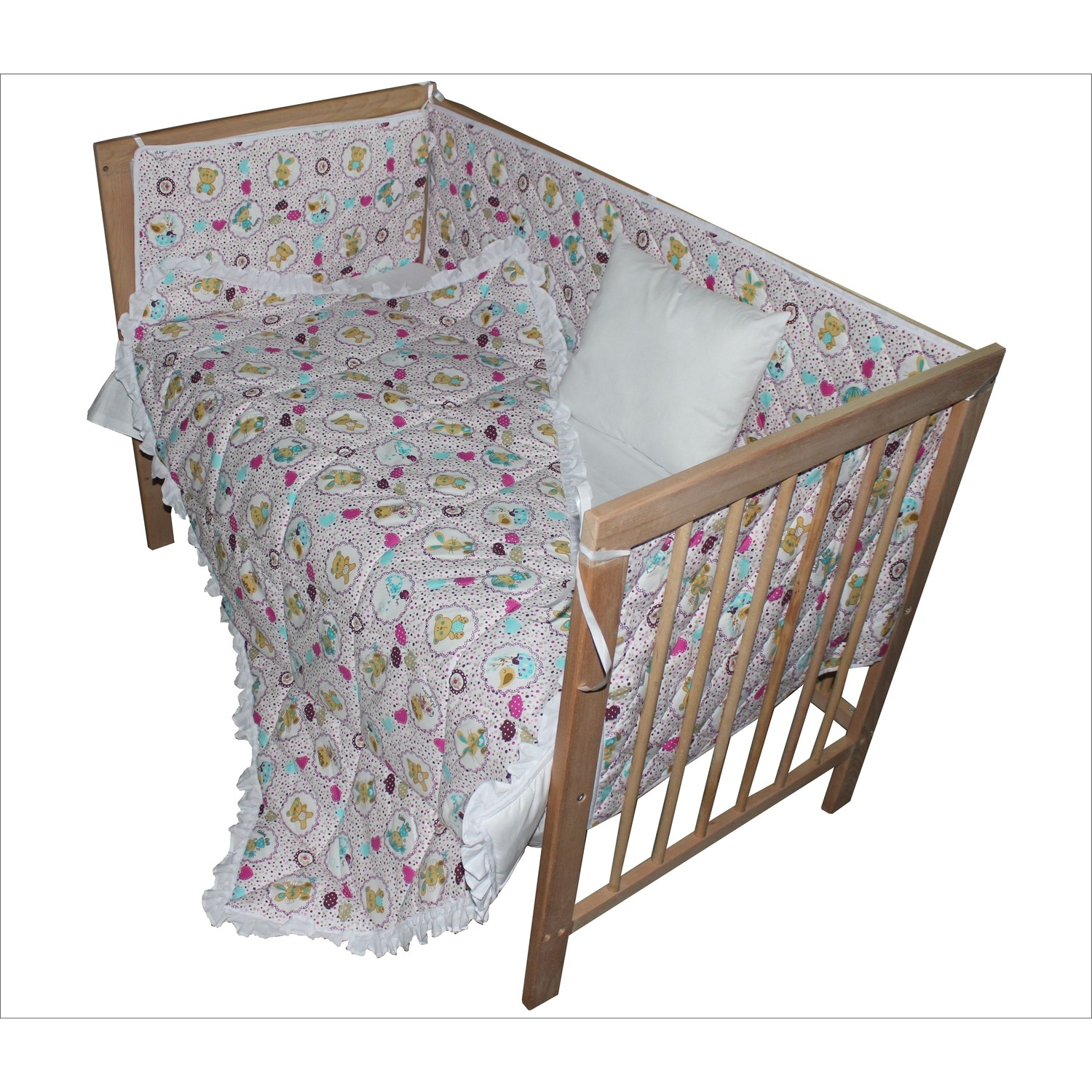Gelişim Yatak Bebek Beşik Koruma Uyku Seti 100 Pamuklu Fiyatı