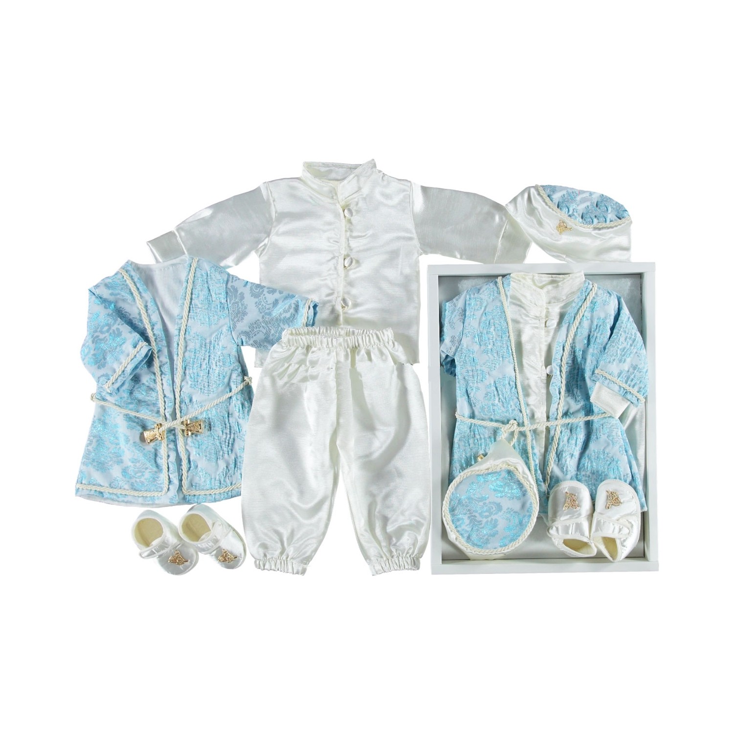 Ponpon Bebek Mavisi Şehzade Mevlüt Takımı Fiyatı