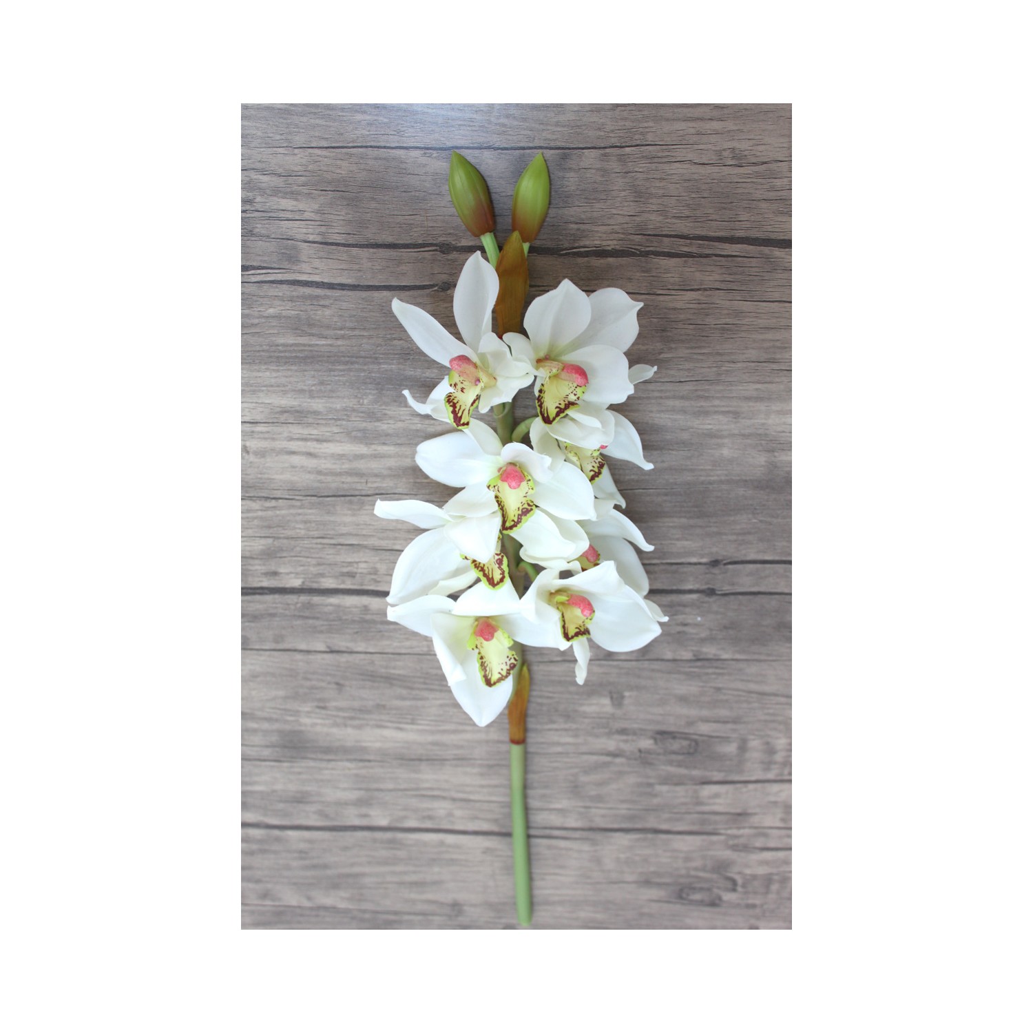 Yapay Çiçek Deposu Yapay DeLüx Islak Singapur Orkidesi 60