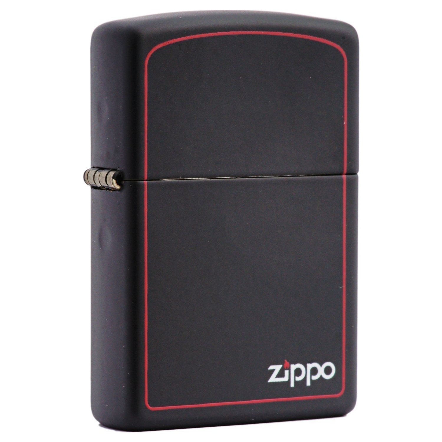 Zippo Black Matte with Border Benzinli Çakmak / 218 ZB Fiyatı