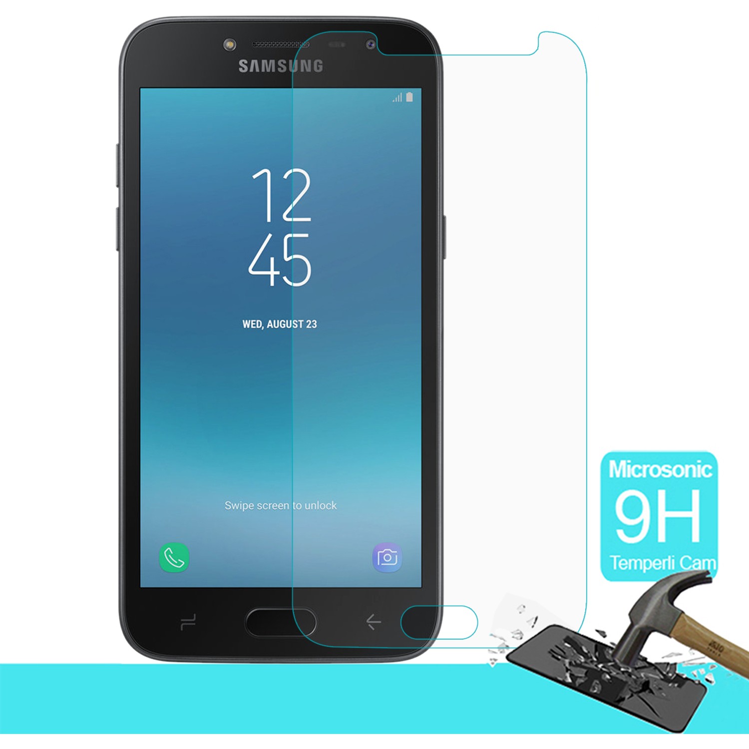Microsonic Samsung Galaxy J2 Pro 2018 Temperli Cam Ekran Fiyatı