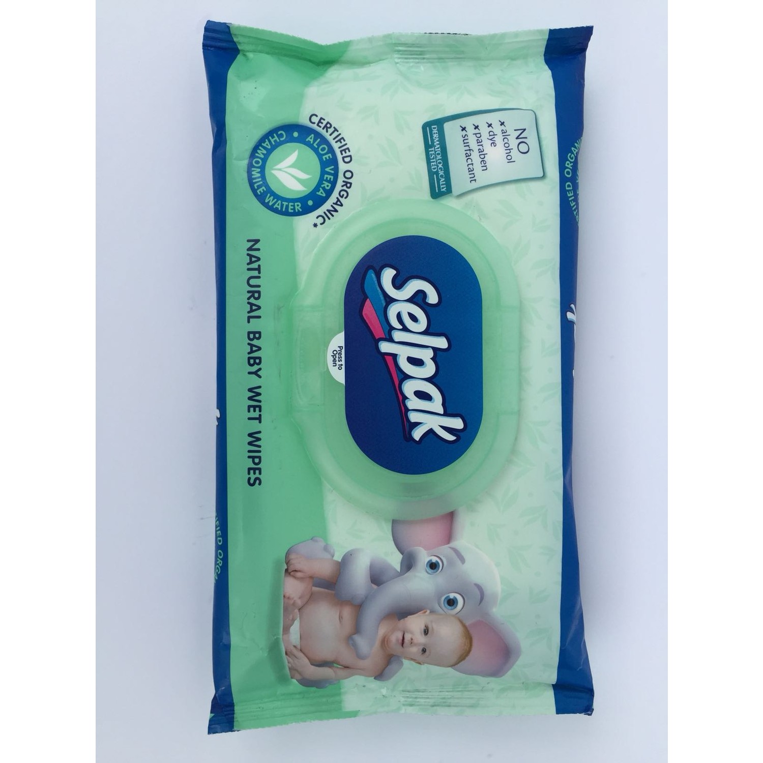 Selpak Natural Islak Bebek Mendili ( 12�li = 1 Koli ) Fiyatı