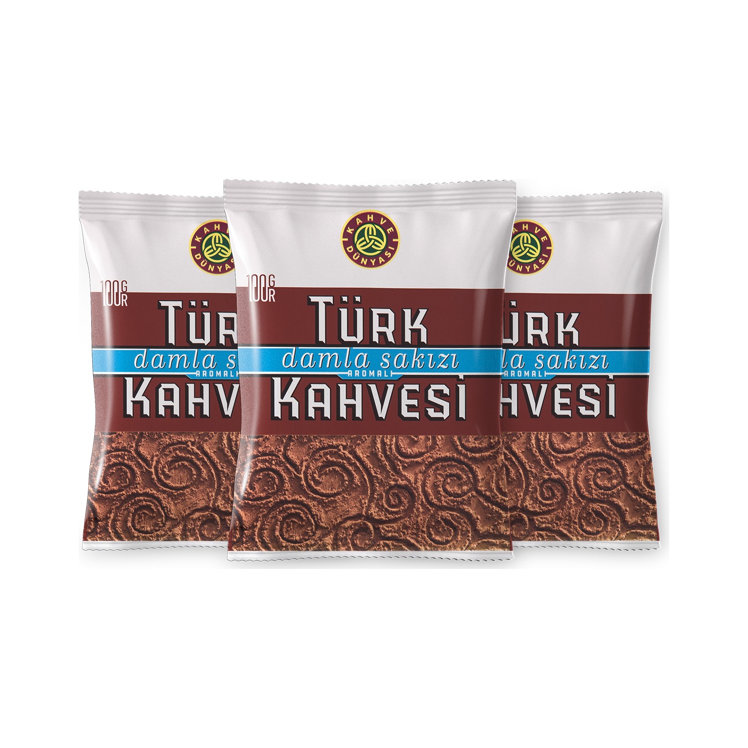Kahve Dünyası Damla Sakızlı Türk Kahvesi 100 gr 3�lü Paket Fiyatı