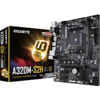 Gigabyte A320M-S2H AMD A320 3200Mhz(OC) DDR4 Socket AM4 PCI-E Anakart
