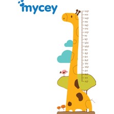 Mycey Boy Ölçer Sticker / Zürafa Arkadaşım