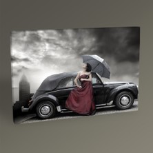 Tablo 360 Women Dressed in Purple And Car 30x20