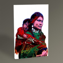 Tablo 360 - Andy Warhol Anne ve Çocuk Tablo 30x20