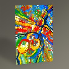 Tablo 360 - Renkli Soyut Tablo 60X40