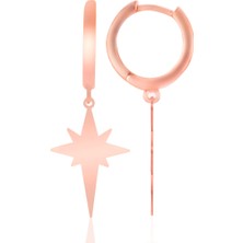 Azuris 925 Ayar Gümüş Kuzey Yıldızı Küpe Rchalk2027