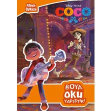 Disney Coco Filmin Öyküsü Boya Oku Yapıştır