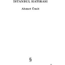 İstanbul Hatırası - Ahmet Ümit