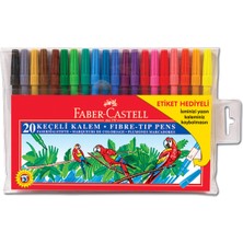 Faber-Castell Keçeli Kalem 20 Renk