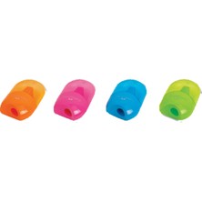 Faber-Castell Kalemtraş Neon Mini 1 Adet Renkli ve Pratik Kullanım İçin