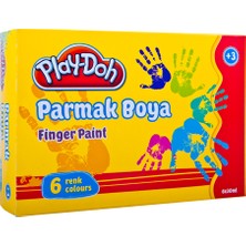 Play-Doh Playdoh Parmak Boya 6 Renk 30 Ml