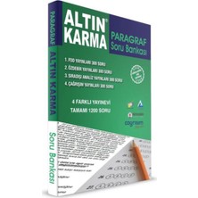 Altın Karma Yayınları Paragraf Soru Bankası