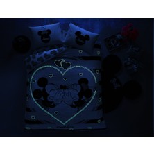 Taç Disney Minnie Mick Lisanslı Çift Kişilik Nevresim Takımı