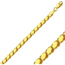 Bilezikhane 14 Ayar Altın Pullu Zincir 6.75 Gram