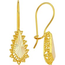 Bilezikhane Altın Damla Küpe 2,00 Gram 14 Ayar Altın