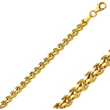 Bilezikhane Güverseli 14 Ayar Altın Zincir 15.00 Gram